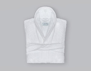 Coze Kando Luxury Bath Robe - Frost - Early's of Witney