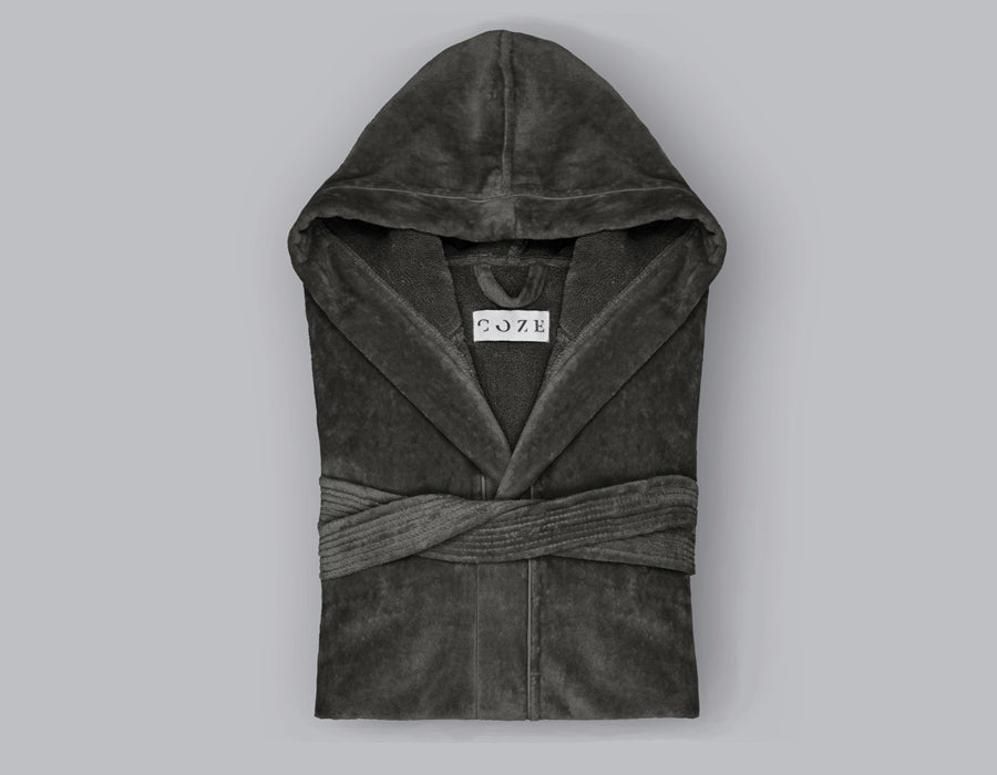 Coze Sati Luxury Bath Robe - Mist – Early's of Witney