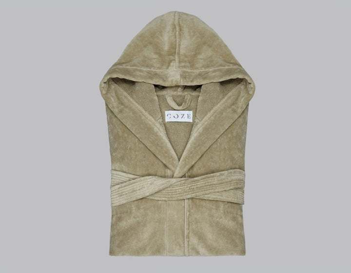 Coze Sati Luxury Bath Robe - Stone – Early's of Witney