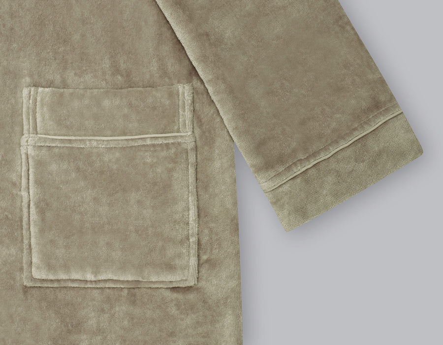 Coze Sati Luxury Bath Robe - Stone – Early's of Witney