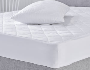 Sateen Stripe Mattress Protector - Early's of Witney